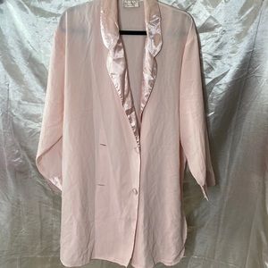 Vintage Victoria secret button up pj robe size large